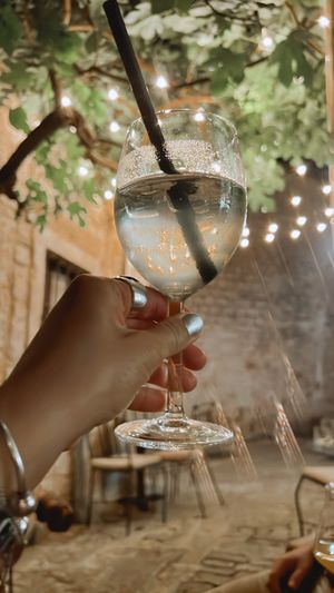 Hugo cocktail (cheap)   at Tinel Speciality Coffee Shop in Trogir