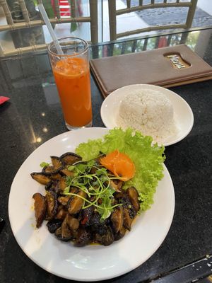 All the mushrooms you could want.  at Ngoc Chi in Da Nang