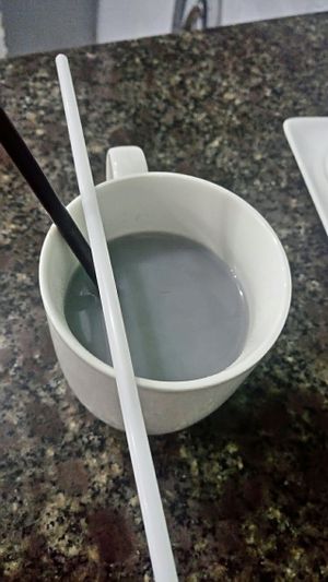 sesame milk at Ngoc Chi in Da Nang