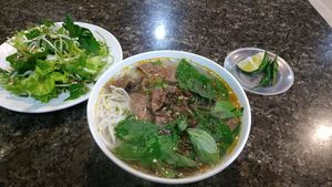 Beef soup at Ngoc Chi in Da Nang