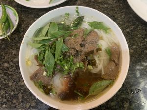 Beef pho at Ngoc Chi in Da Nang