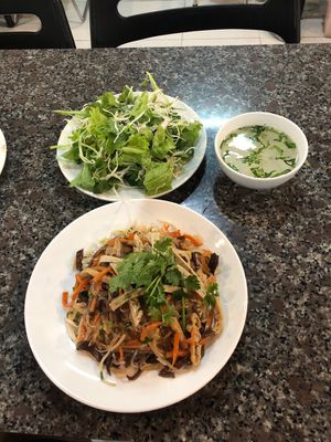 Clear noodles sauteed - 30k at Ngoc Chi in Da Nang