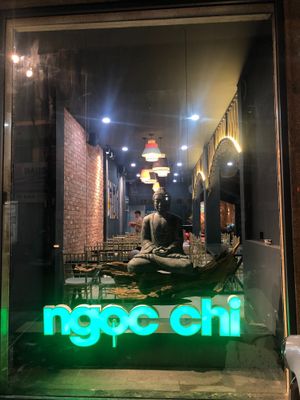 Ngoc Chi vegan restaurant at 202 hoang dieu street at Ngoc Chi in Da Nang