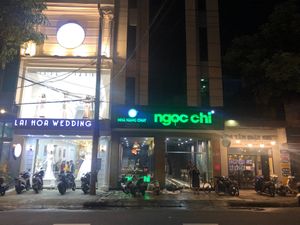 Ngoc Chi vegan restaurant at 202 hoang dieu street at Ngoc Chi in Da Nang