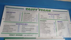 Menu at Tasty Vegan - Tivoni Taim - טבעוני טעים in Dimona