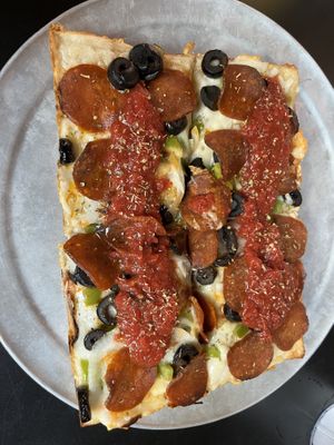 Vegan za!  at Via 313 - East 6th in Austin