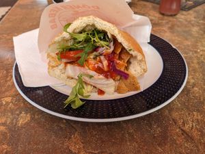Veganer Döner at Efes Grill Murat TAS in Eutin