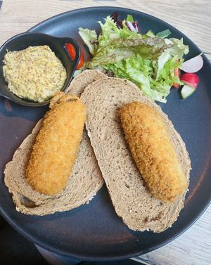 Vegan kroketten at De Vrienden in Heerlen