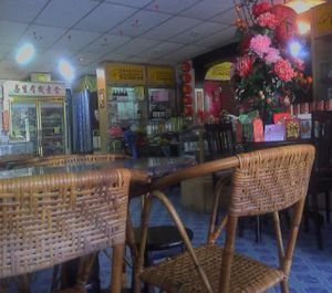 Chinese country style sitting area at Vegetarian Health in Sungai Petani