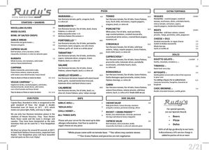  at Rudy's Neapolitan Pizza in Liverpool