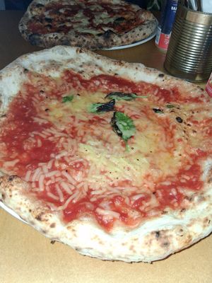 Vegan Marg at Rudy's Neapolitan Pizza in Liverpool