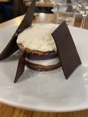 Buche de patate douce #Veganuary at Les Bacchanales in Nancy