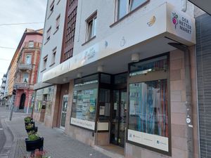 Store front at Der Rettermarkt in Mannheim
