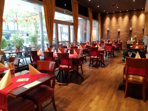 Interior at Han Mongolian Barbecue in Zug