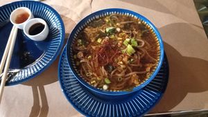 noodle soup at Kantu Asian Corner in Evora