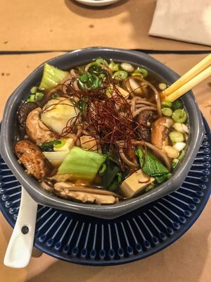 Almost ramen de tofu at Kantu Asian Corner in Evora