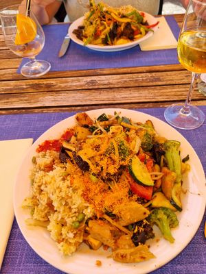 Han teller at Han Mongolian Barbecue in Uster