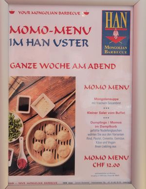  at Han Mongolian Barbecue in Uster