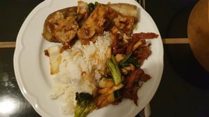 Com Xa Xiu and Ca Tim Nuong-Tau Hu at Co Chin Chin Brasserie in Zurich