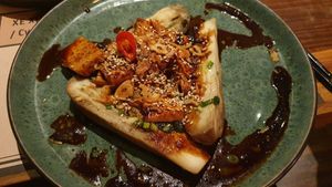 Eggplant and Tofu at Co Chin Chin Brasserie in Zurich