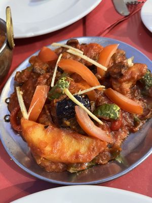 Vegetable Tawa  at Bombay Masala in Fuerteventura