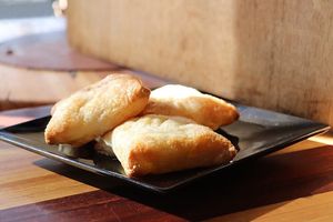 Apple Squares  at Beechworth Bakery in Albury