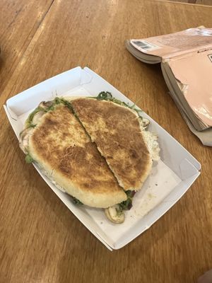 Harvest focaccia   at Beechworth Bakery in Ballarat