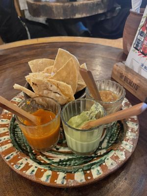 Nachos  at La Olita - temporarily closed in Brisas De Zicatela