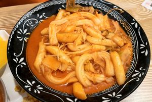 Vegan Mara Tteokbokki 채식 마라떡볶이 at Cow Tteokbokki  in Seoul