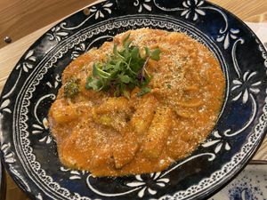   at Cow Tteokbokki  in Seoul