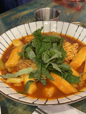 쫄라당  at Cow Tteokbokki  in Seoul