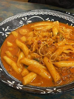 Mara tteokbokki   at Cow Tteokbokki  in Seoul