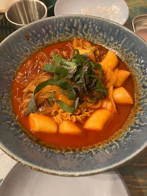   at Cow Tteokbokki  in Seoul