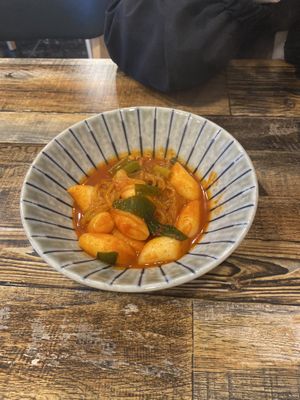   at Cow Tteokbokki  in Seoul