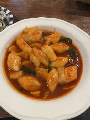   at Cow Tteokbokki  in Seoul