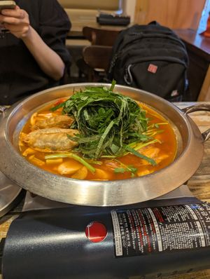  at Cow Tteokbokki  in Seoul