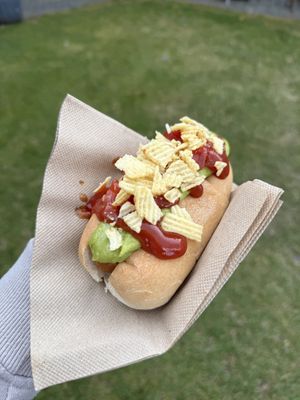 Vegan Chilean Completo  at Hot Dog Inc in Queenstown