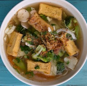 Phỏ Chay at Friendship Kitchen in Portland