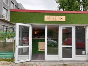 Outside at GreenGo in Iasi