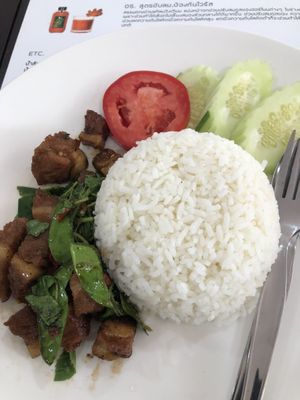 Vegan dish (sorry forgot the name)  at Phaen Din Vegan Vegetarian - เจแผ่นดิน มังสวิรัติ in Chiang Mai