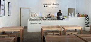 Inside at Phaen Din Vegan Vegetarian - เจแผ่นดิน มังสวิรัติ in Chiang Mai