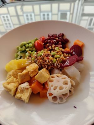 Vegan bowl at Breite Acht  in Wernigerode