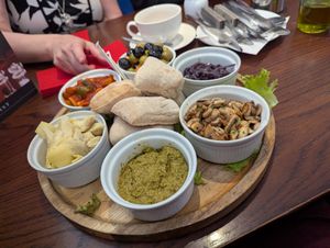 Antipasti Vegano (large) at Giorgio's Italian in Chesterfield