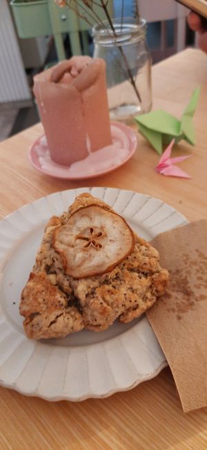 Pear cake, very good. at Sakura in Berlin