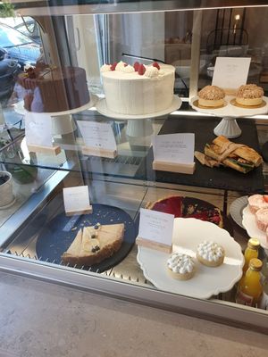 Buy the raspberry cream cake guys! at Sakura in Berlin