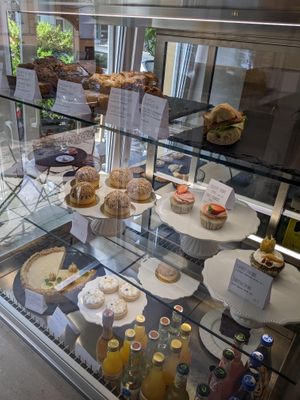 Vegan cakes and pastries. at Sakura in Berlin