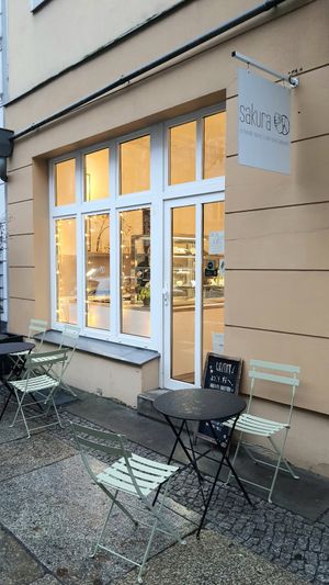 exterior of location - street view at Sakura in Berlin