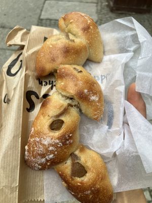 Pain d’epi with bacon: seasonal item, too high of bread to filling/flavor ratio  at Sakura in Berlin