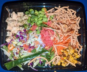 Soba Noodle Salad at Disneyland - Aunt Cass Café in Anaheim