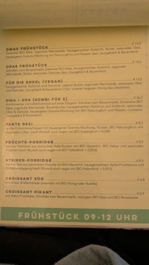  at Omas Teekanne in Graz